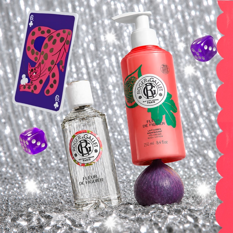 Fleur de Figuier Coffret Natal agua de bem-estar Fleur de Figuier + leite corpo