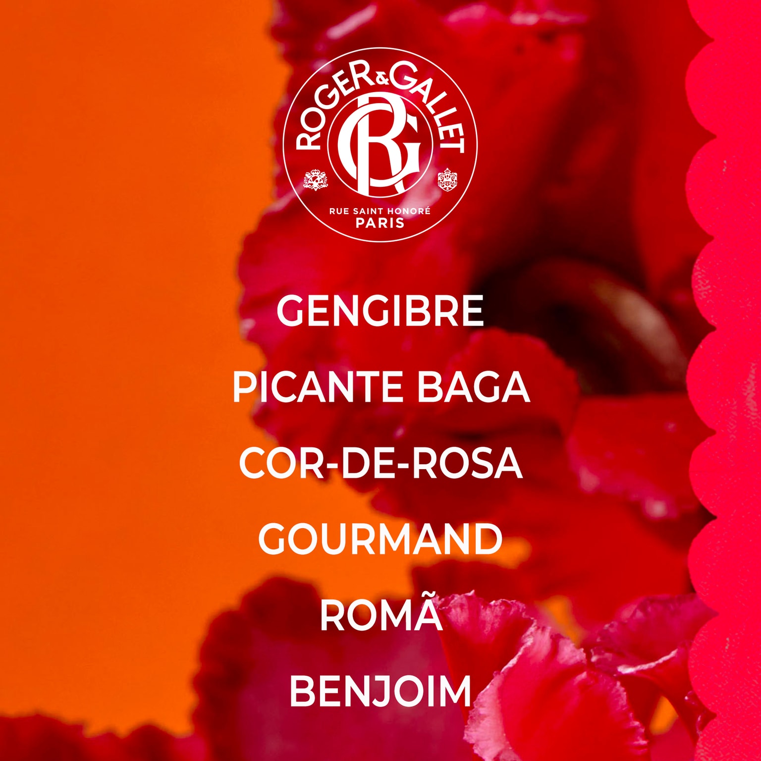 Gingembre Rouge Água Perfumada de Bem-Estar