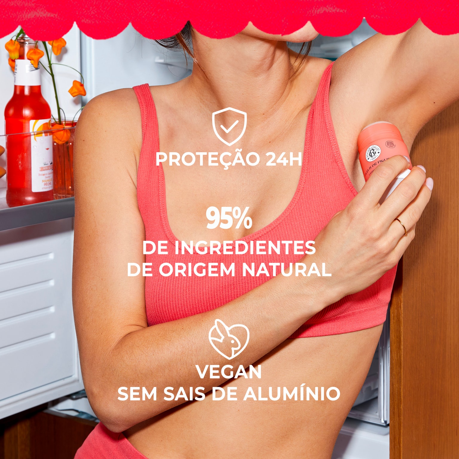 Gingembre Rouge Desodorizante Sólido