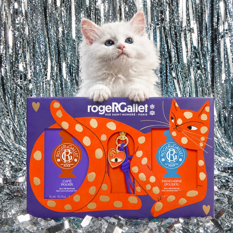 Multifragrâncias Coffret de Natal eau de parfum roll-on Mandarine Doudou & café roger