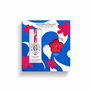 Gingembre Rouge Cofre Água Perfumada 100ml + Vela