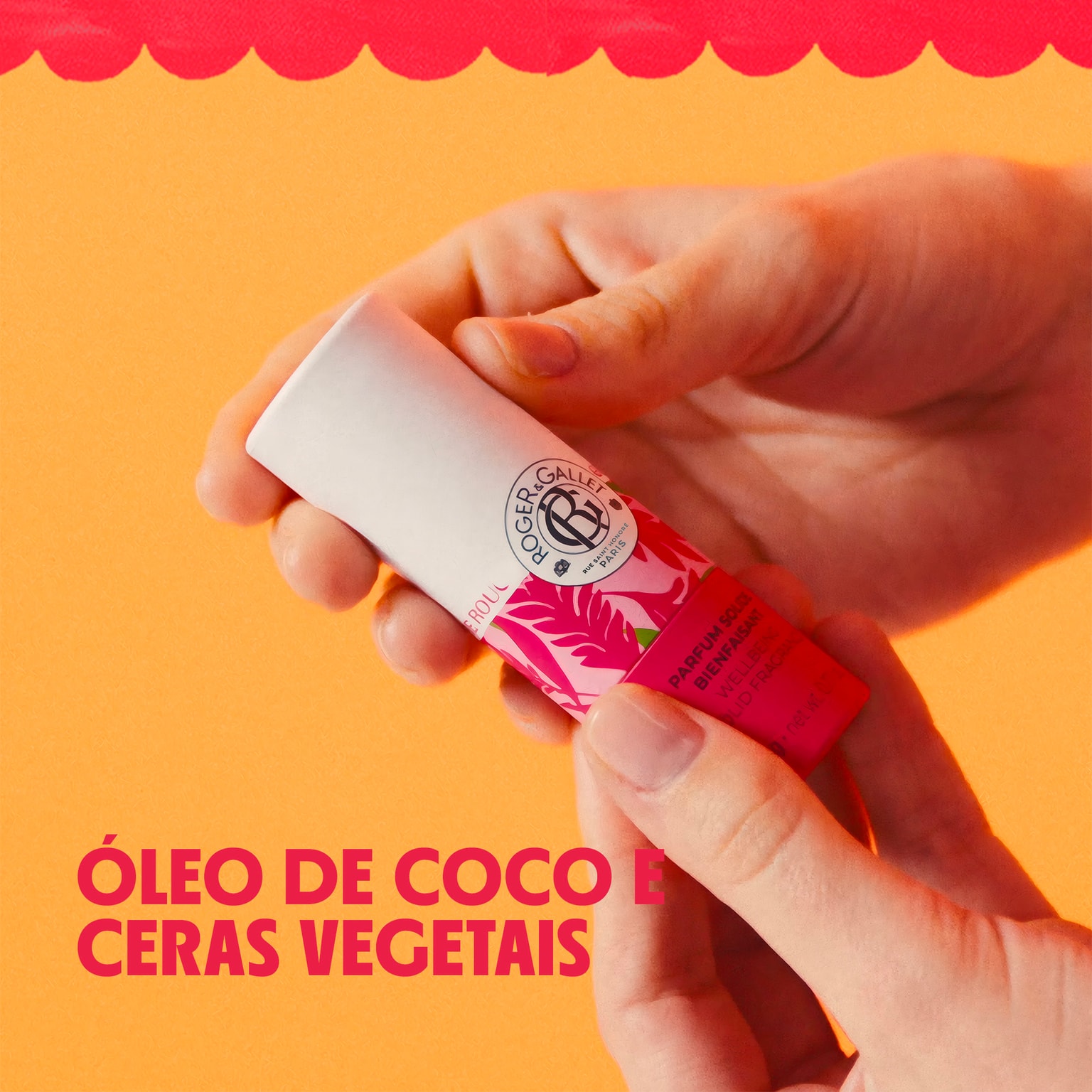 Gingembre Rouge Perfume Sólido de Bem-Estar
